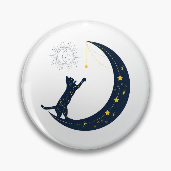 Artikelvorschau, Katzen Magischer Mond entworfen und verkauft von FanFest.