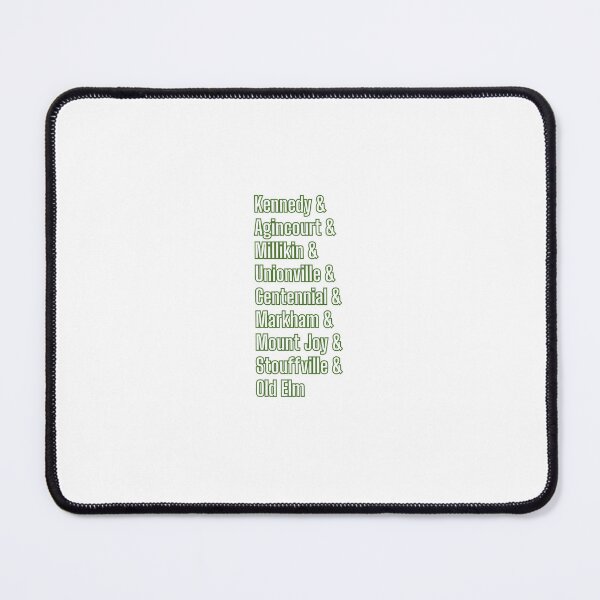 Item preview, Stouffville Line Stops designed and sold by spaceranger99.