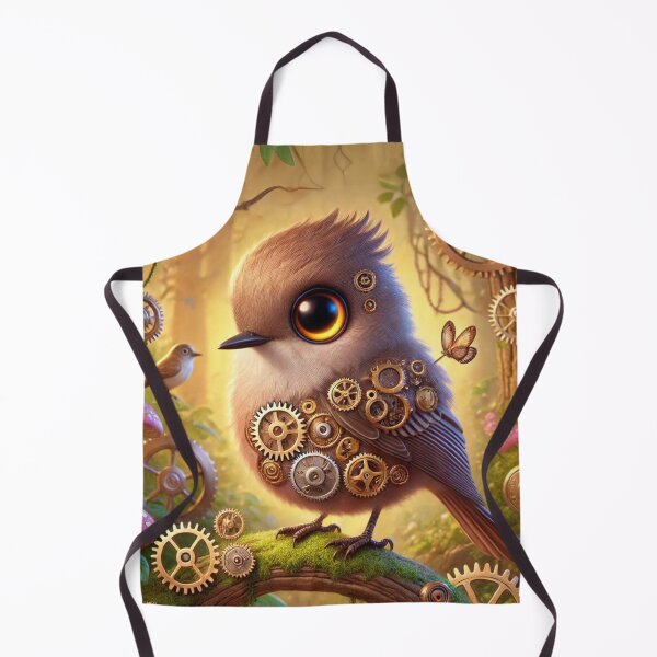 Item preview, Steampunk Eastern Phoebe designed and sold by Sillytoe.