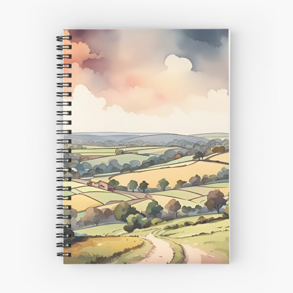 Item preview, A Quintessential Cheshire Landscape in Artificial Intelligence designed and sold by LymphomaLass.