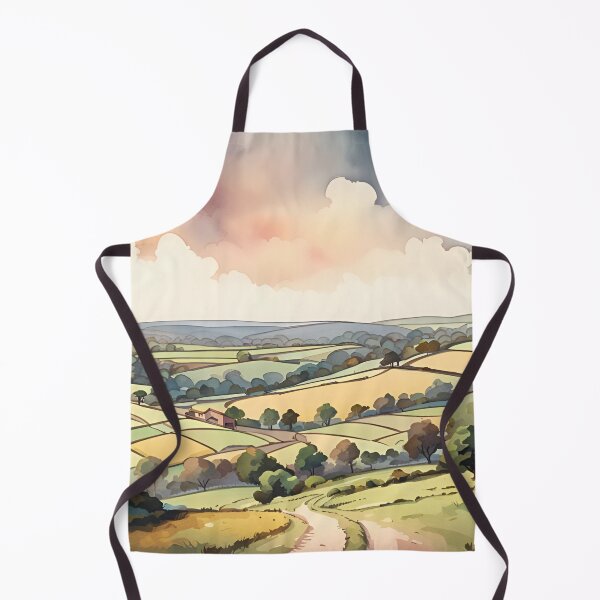Item preview, A Quintessential Cheshire Landscape in Artificial Intelligence designed and sold by LymphomaLass.