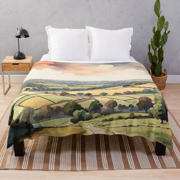 Item preview, A Quintessential Cheshire Landscape in Artificial Intelligence designed and sold by LymphomaLass.