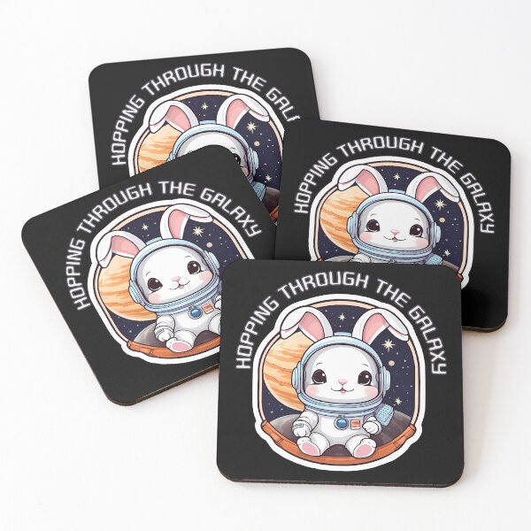 Item preview, Galactic Bunny Adventures: Cute, Cosmic Hops Await! designed and sold by UN-FUR-GETTABLE.