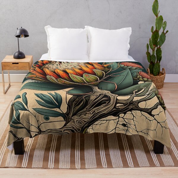 Item preview, African Elegance: The Protea Blossom designed and sold by WildlifeSafari.