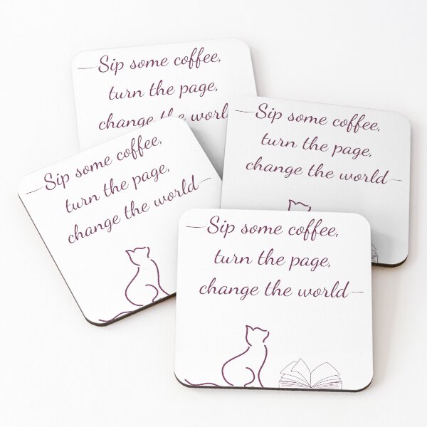 Item preview, Coffee and Books for the Book Lover designed and sold by AndrijaaS.