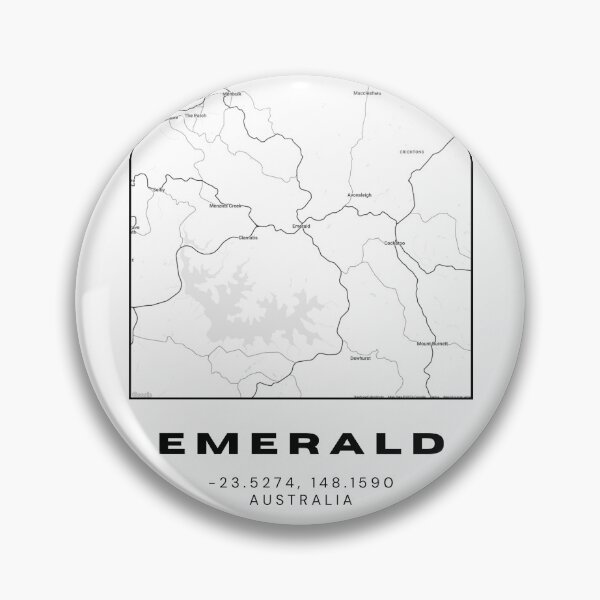 Item preview, Minimalist Emerald Map Art | Black and White Coordinates Print designed and sold by RM-Journey.