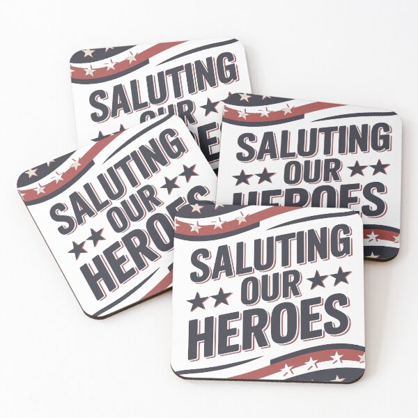 Item preview, saluting our heroes  designed and sold by Ismartista.