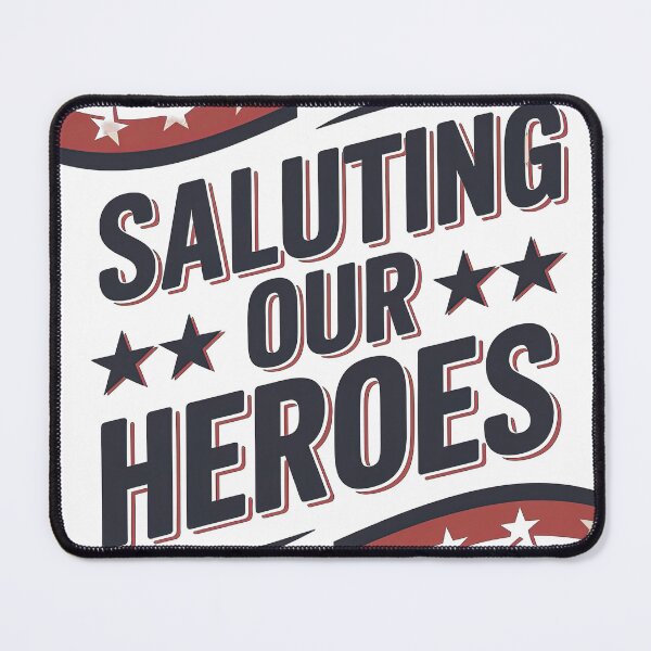 Item preview, saluting our heroes  designed and sold by Ismartista.