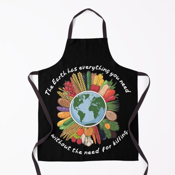 Item preview, Earth Provides All You Need - No Need for Killing - dark designed and sold by TS-Des.