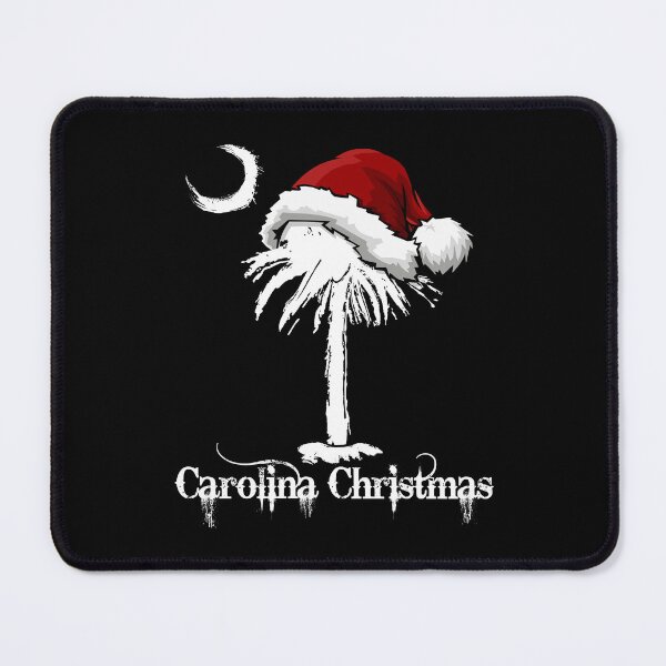 Item preview, Carolina Christmas Santa Hat on Palmetto Tree designed and sold by MuttsDesigns.