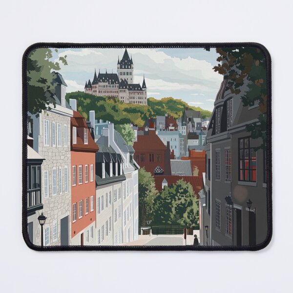 Item preview, Picture of Old Quebec | Anime style designed and sold by ComicsFactory.