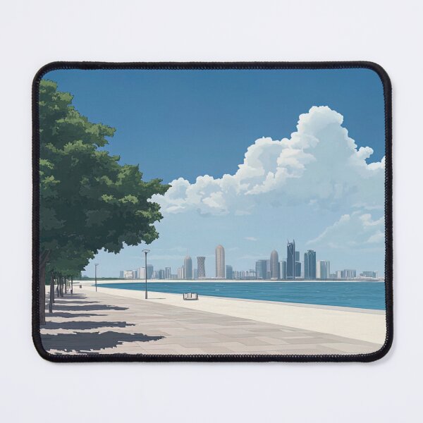 Item preview, Qatar landscape | Anime style designed and sold by ComicsFactory.