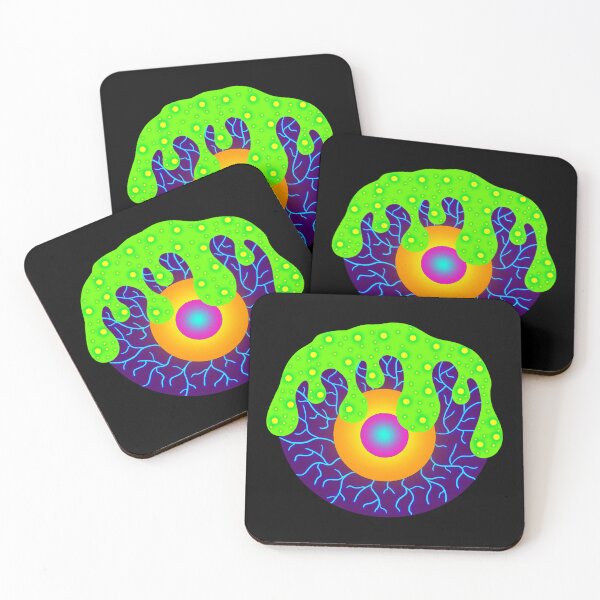 Item preview, Colorful Monster Eye designed and sold by Pandaerable.
