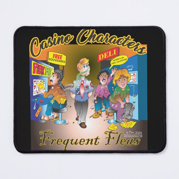 Item preview, Casino Characters Frequent Fleas designed and sold by Denis Proulx.