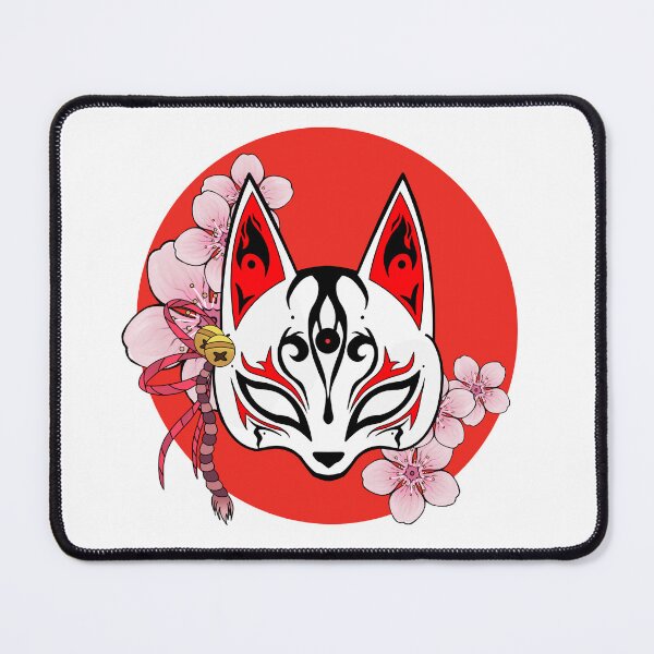 Item preview, Kitsune Mask designed and sold by WeebStoreTees.