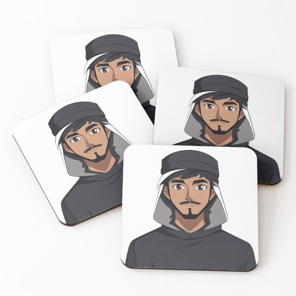 Aperçu de l'œuvre Homme qatari, portrait | Style animé créée et vendue par ComicsFactory.