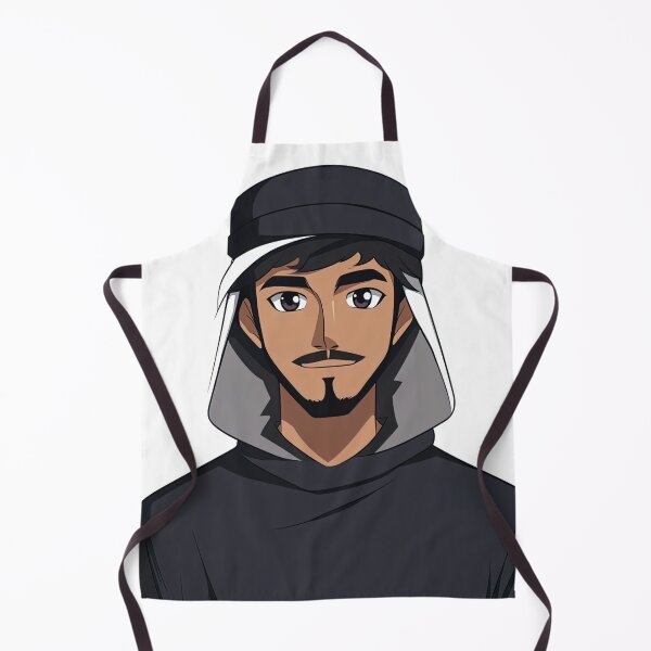 Item preview, Qatari man, portrait | Anime style designed and sold by ComicsFactory.