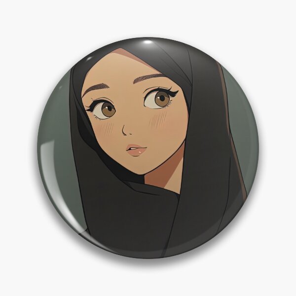 Item preview, Qatari woman, portrait | Anime style designed and sold by ComicsFactory.
