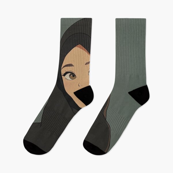 Item preview, Qatari woman, portrait | Anime style designed and sold by ComicsFactory.