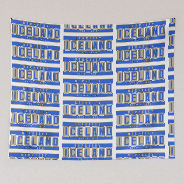 Item preview, Berkeley Iceland Skating Rink - Vintage ice skating rink no more designed and sold by PIXEL POP DESIGNS - Beyond the Norm!.
