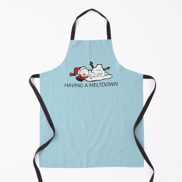 Item preview, Having a Meltdown Snowman Funny Pun designed and sold by Magnolia Valley Art.