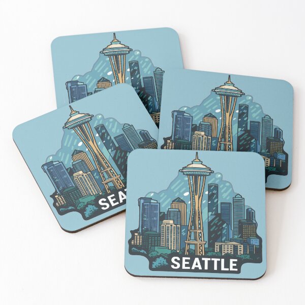 Item preview, Seattle Rain City designed and sold by RainCitySticker.
