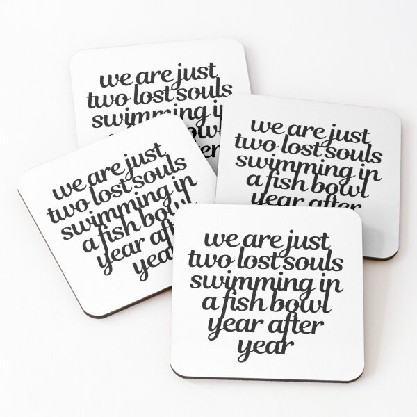 Item preview, we are just two lost souls swimming in a fish bowl year after year  designed and sold by CharmStudio.