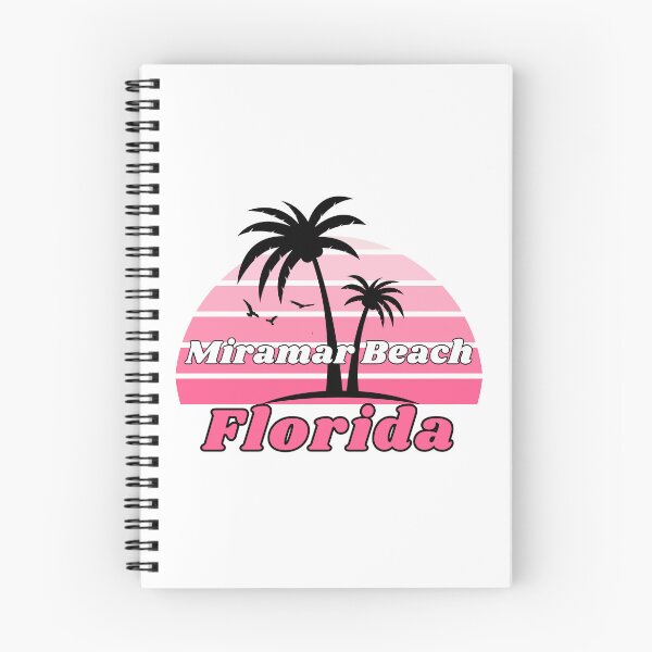 Item preview, Retro Cool Miramar Beach Florida Palm Tree at Sunset Souvenirs designed and sold by karmdaf.