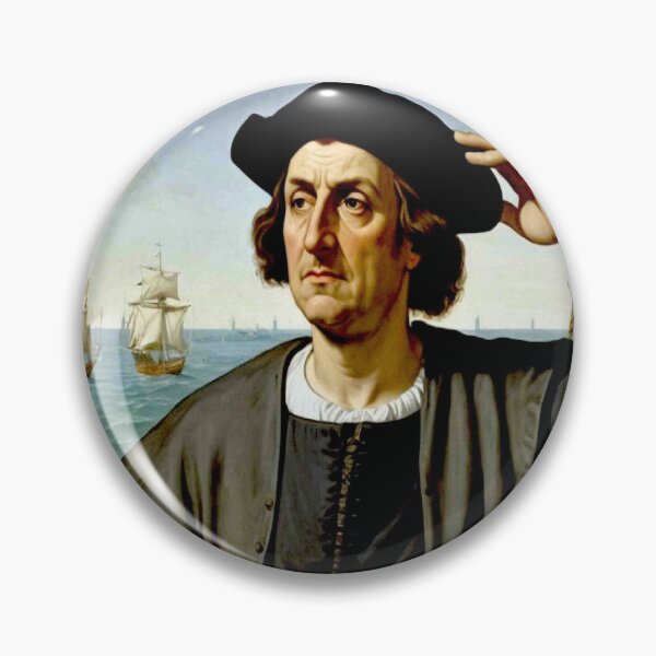 Artikelvorschau, Christopher Columbus, spanischer Entdecker, der Amerika entdeckte, Druck entworfen und verkauft von posterbobs.