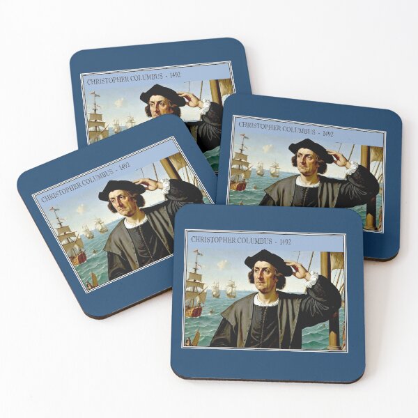 Item preview, Christopher Columbus Spanish Explorer That Discovered  America Print designed and sold by posterbobs.