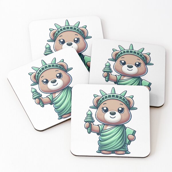 Item preview, Statue of Liberty Bear designed and sold by Birgen6.