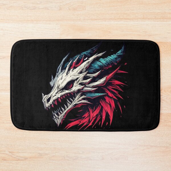 Item preview, Dragon Skull Fantasy RPG Game Watercolor designed and sold by TomFrontierArt.