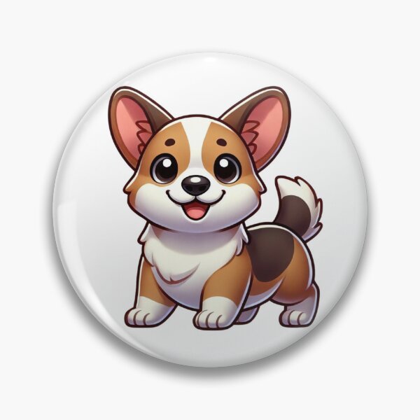 Item preview, See this Adorable Pembroke Welsh Corgi Ready to Greet YOU!!! designed and sold by NoelaniArt.