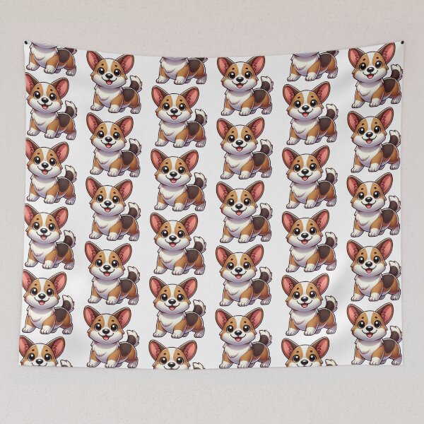 Item preview, See this Adorable Pembroke Welsh Corgi Ready to Greet YOU!!! designed and sold by NoelaniArt.