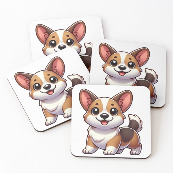 Item preview, See this Adorable Pembroke Welsh Corgi Ready to Greet YOU!!! designed and sold by NoelaniArt.