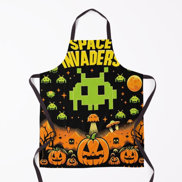 Item preview, Space Invaders Halloween Edition Retro Gaming designed and sold by KitonicTees.