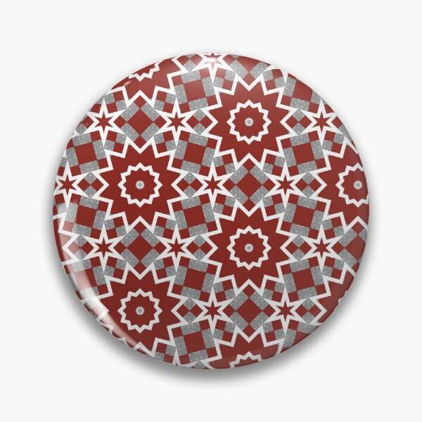 Item preview, Christmas Stars And Flowers designed and sold by Lisetta Collection.