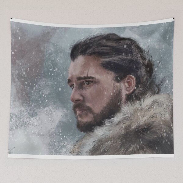 Item preview, Jon Snow digital painting  designed and sold by Iammthatruth.