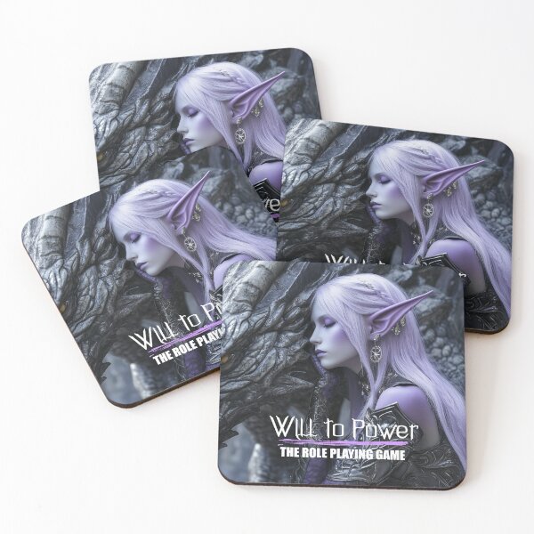Item preview, Will to Power Wyrmaelf with Dragon designed and sold by rblaber.