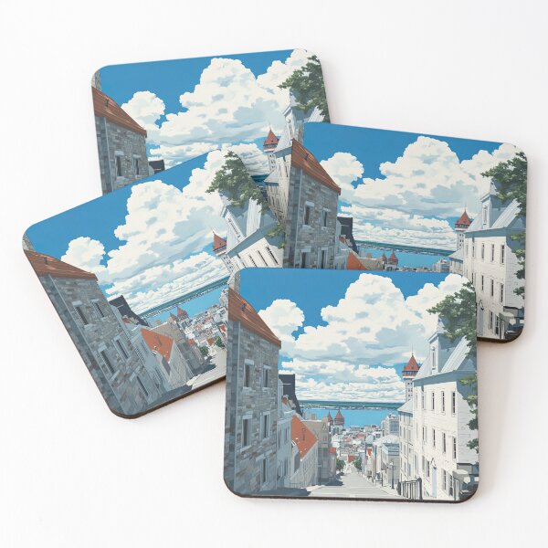 Item preview, Quebec City | Anime style designed and sold by ComicsFactory.