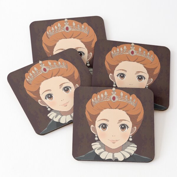 Item preview, Queen Elizabeth I | Anime style designed and sold by ComicsFactory.