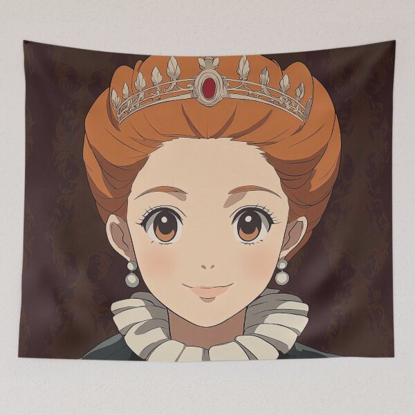 Item preview, Queen Elizabeth I | Anime style designed and sold by ComicsFactory.