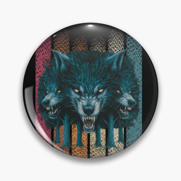 Artikelvorschau, WOLF EVIL.RETRO WÖLFE. entworfen und verkauft von JAGA-ALIME.