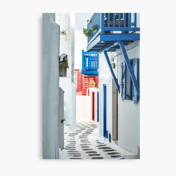 Item preview, The little streets of the Greek islands designed and sold by RominaGiselle.