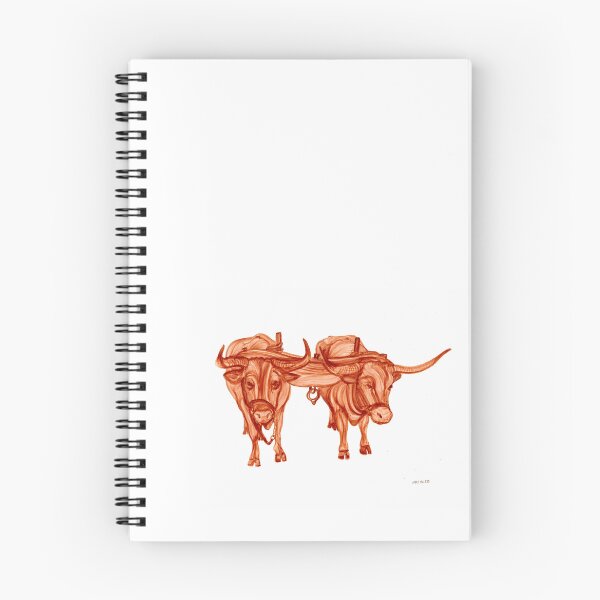 Item preview, Gnarled Yoked Oxen designed and sold by mrHydeArt.