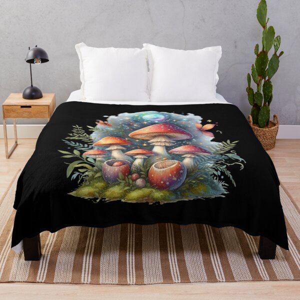 Item preview, Goblincore Aesthetic and dark Cottagecore Mushroom designed and sold by Dapper-Art.