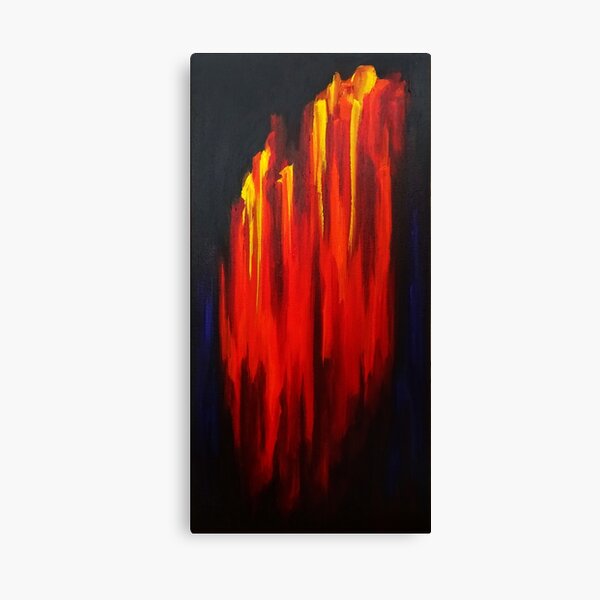 Rising Flame Canvas Print
