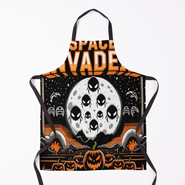 Item preview, Space Invaders Halloween Edition Retro Gaming designed and sold by KitonicTees.