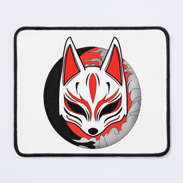Item preview, Ōkami (Wolf) Mask designed and sold by WeebStoreTees.