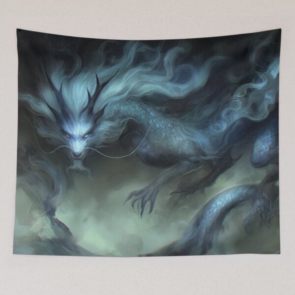 Item preview, Mystic Blue Dragon designed and sold by Immarcescible.